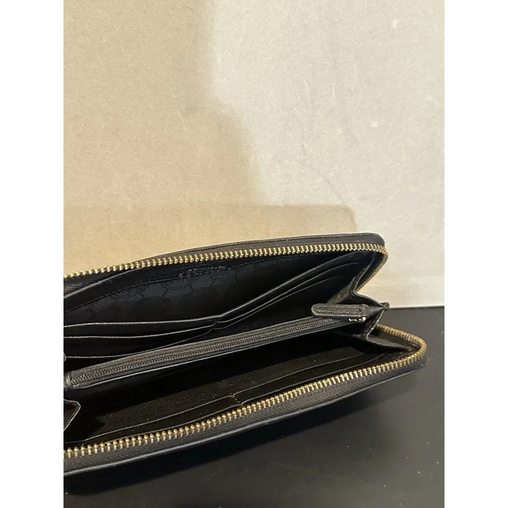michael kors Black‎ Leather Wallet